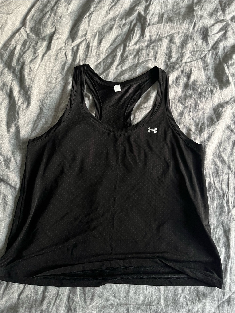 Under Armour Black Racerback Athletic Tank Top